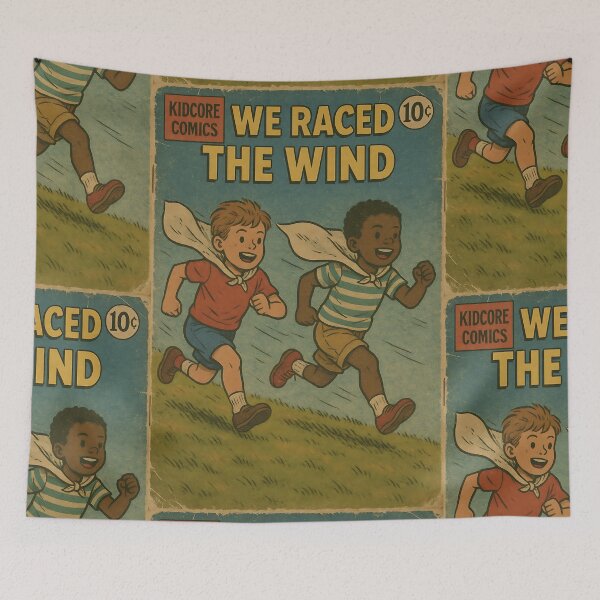 Artikelvorschau, Kidcore Aesthetic: Wir sind gegen den Wind angetreten entworfen und verkauft von bapupa.