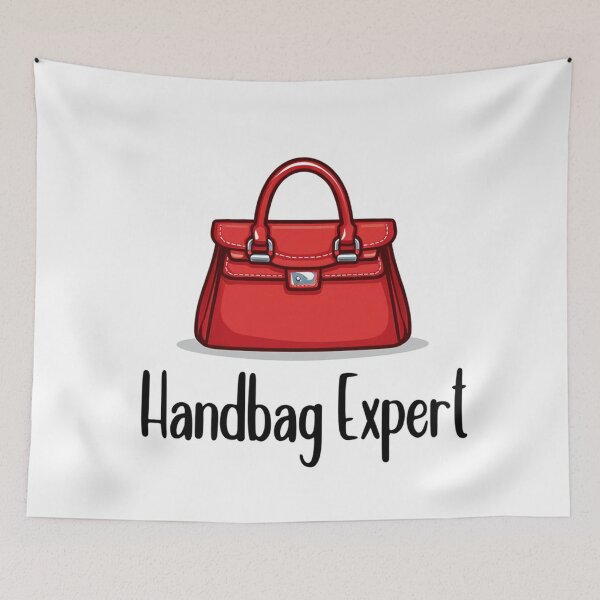 Item preview, Handbag Expert funny saying logo designed and sold by Vintage Designs +.