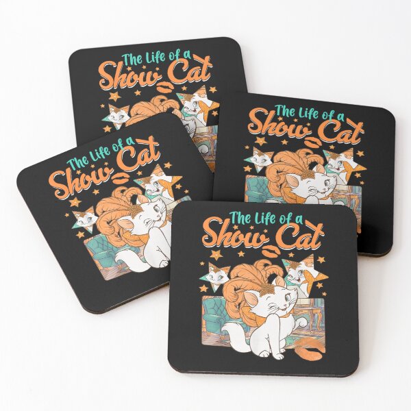 Item preview, The Life of a Show Cat Glamorous Retro Kitty Design designed and sold by margamPagenberg.