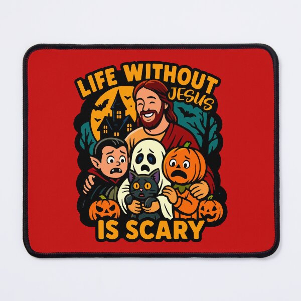 Item preview, Life Without Jesus Is Scary designed and sold by plushism.