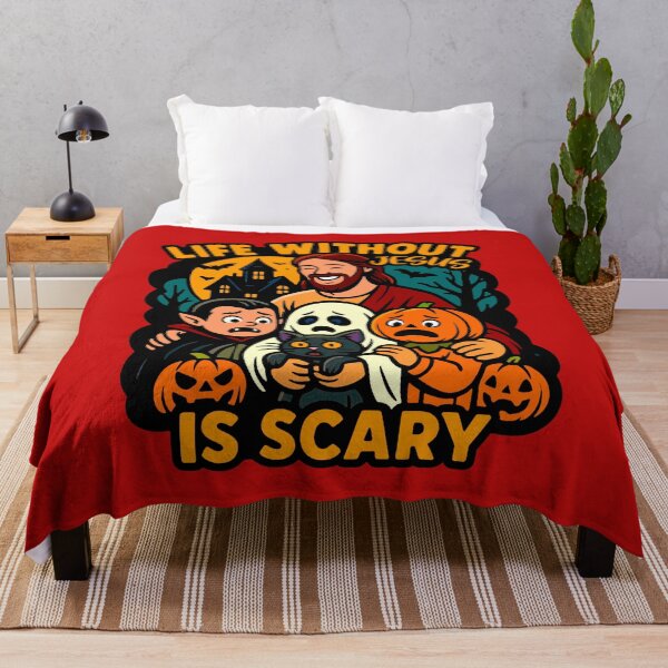 Item preview, Life Without Jesus Is Scary designed and sold by plushism.