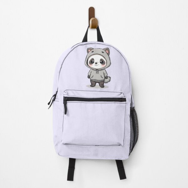 Item preview, Cute Kawaii Panda in Wolf Hoodie | Adorable Chibi Panda Design designed and sold by Moon's Arts.