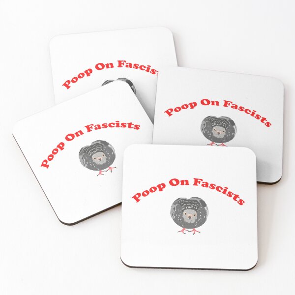 Item preview, Poop on Fascists Pigeon designed and sold by TiffinByLK.