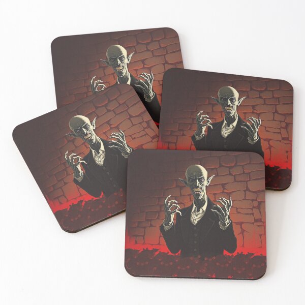 Item preview, Nosferatu lord of rats  the evil Vampire conceptual illustration Halloween art designed and sold by Vintage Designs +.