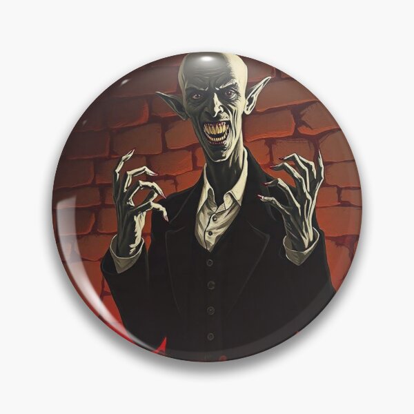 Item preview, Nosferatu lord of rats  the evil Vampire conceptual illustration Halloween art designed and sold by Vintage Designs +.