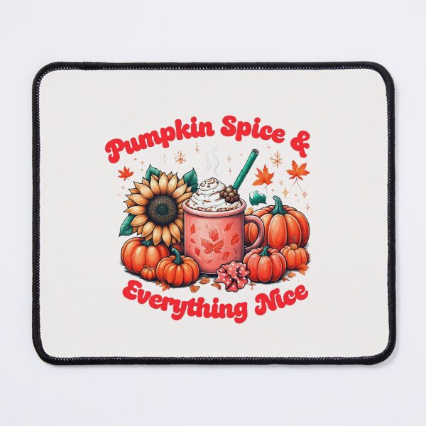 Item preview, Pumpkin Spice & Everything Nice Cute Fall | Cozy Hot Chocolate Pumpkin Graphic Design designed and sold by wellie-chic.