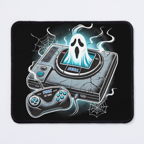 Item preview, Retro Sega Console with Ghost Halloween Gaming Art. designed and sold by The-T-In-Retro.
