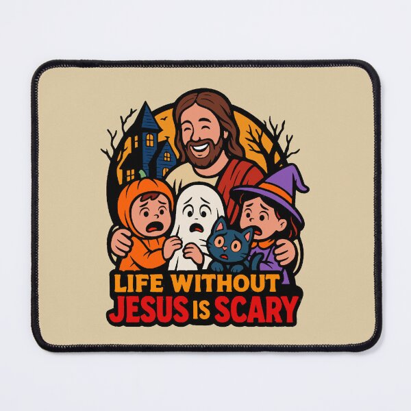 Item preview, Life Without Jesus Is Scary designed and sold by plushism.