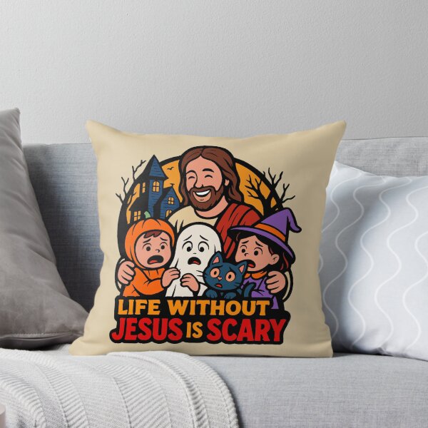 Item preview, Life Without Jesus Is Scary designed and sold by plushism.