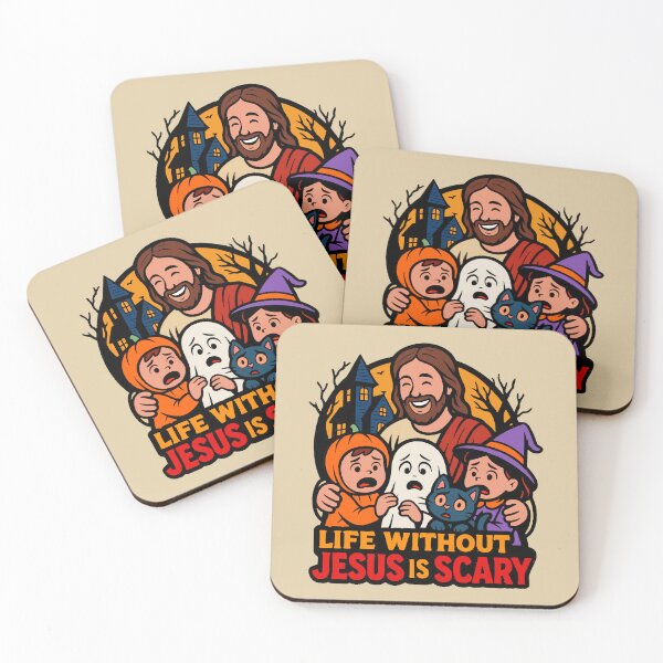 Item preview, Life Without Jesus Is Scary designed and sold by plushism.