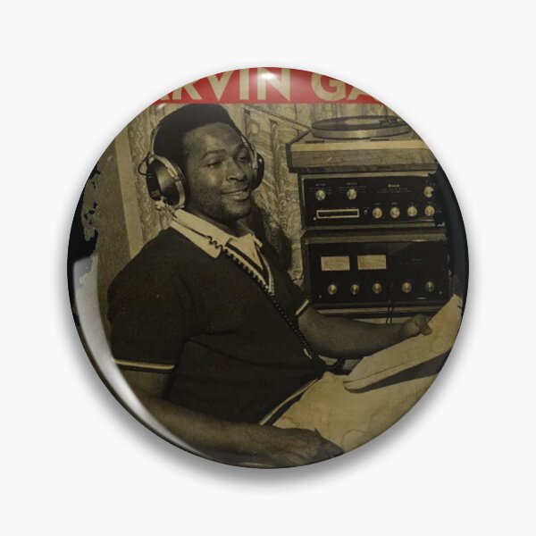 Item preview, Art - Marvin Gaye designed and sold by whitnikku.