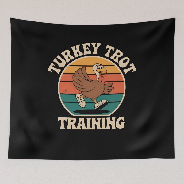 Item preview, Turkey Trot Training – Retro Running Turkey 5K Team designed and sold by pkk72.