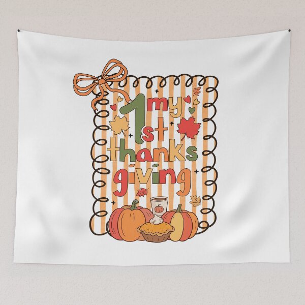 Item preview, My 1st Thanksgiving Baby Celebration designed and sold by NickJenkins21.
