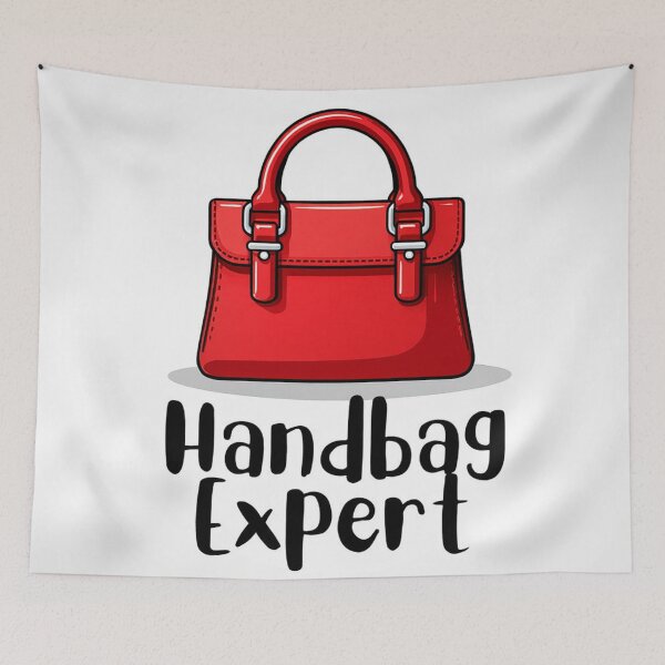 Item preview,  Handbag Expert funny saying logo designed and sold by Vintage Designs +.