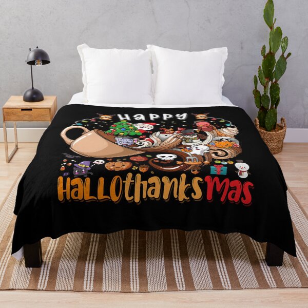 Item preview, Hallothanksmas Coffee – Funny Holiday Mashup designed and sold by mugihasmiek.
