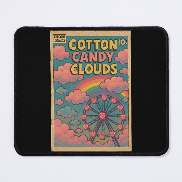 Item preview, Magical Whimsical Kidcore: Cotton candy clouds designed and sold by bapupa.
