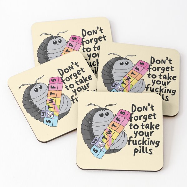 Item preview, Don't forget to take your fucking pills designed and sold by BrownHorse90s.