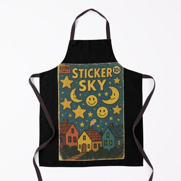 Artikelvorschau, Verträumter, skurriler Kidcore: Sticker Sky entworfen und verkauft von bapupa.