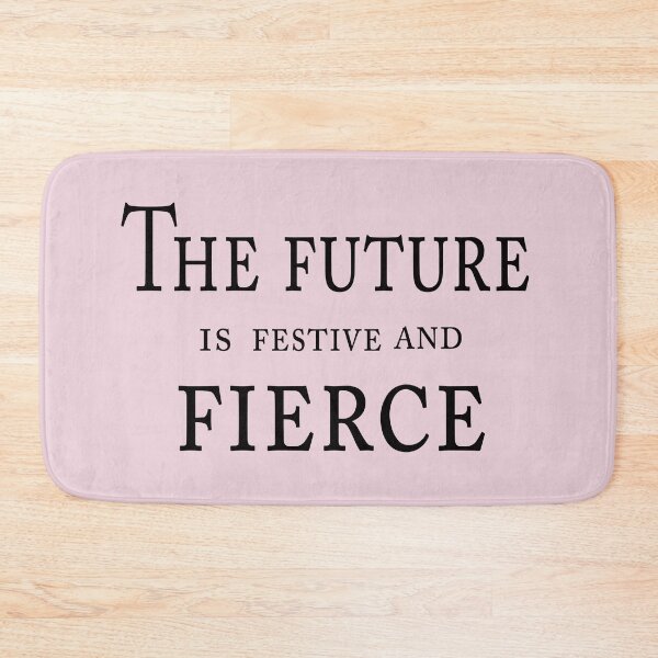 Item preview, The Future is Festive and Fierce – Empowering Holiday Quote Design designed and sold by ArtNestVerse.