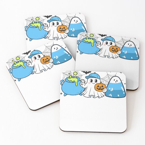 Item preview, Cute Ghost with Cauldron and Candy Corn designed and sold by NickJenkins21.
