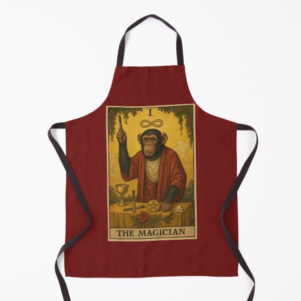 Item preview, Chimp Tarot - The Magician 1 designed and sold by Chemonsmusic.
