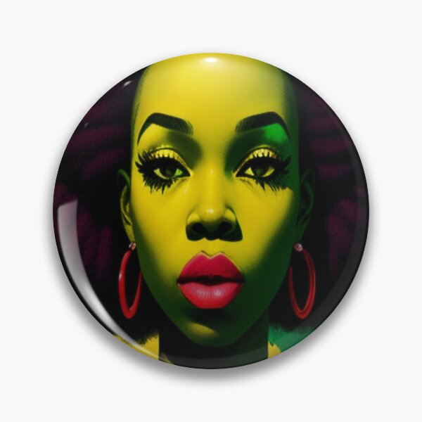 Item preview, "Afro icon of the future" designed and sold by R0X Designs .