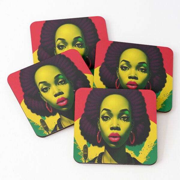 Item preview, "Afro icon of the future" designed and sold by R0X Designs .