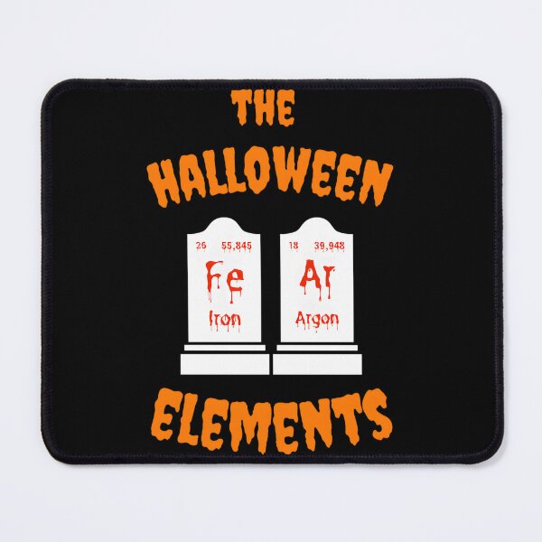 Item preview, Funny Halloween Elements – Chemistry Periodic Table Pun designed and sold by mugihasmiek.