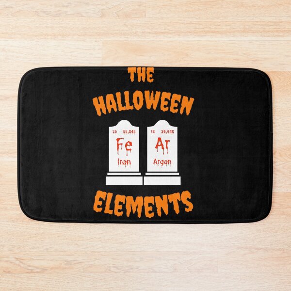 Item preview, Funny Halloween Elements – Chemistry Periodic Table Pun designed and sold by mugihasmiek.