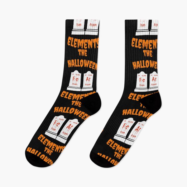 Item preview, Funny Halloween Elements – Chemistry Periodic Table Pun designed and sold by mugihasmiek.