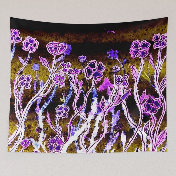 Item preview, Purple Flower Dance designed and sold by Linda Callaghan.