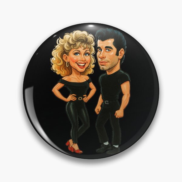 Item preview, Movie Legends: Sandy & Danny designed and sold by halibutgoatramb.