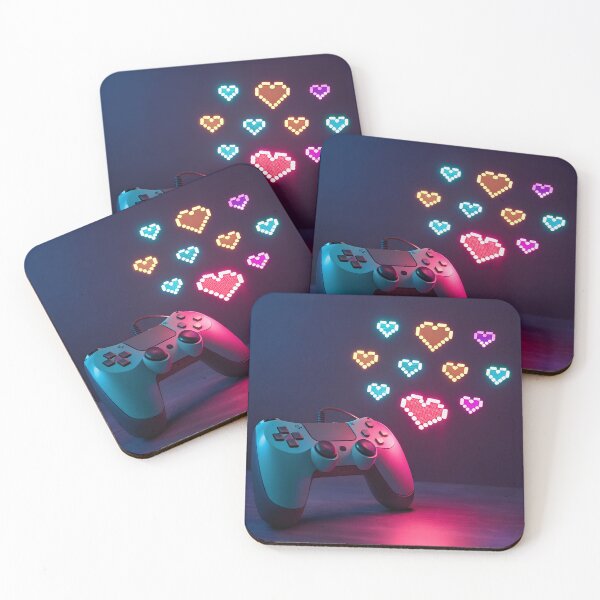 Item preview, Gamer Heartbeat – Pixel Passion Art designed and sold by FluffyPeels.