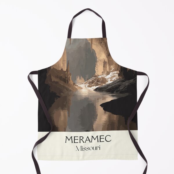 Item preview, Meramec Caverns Missouri Poster | Route 66 Cave Art Print | Geology Wall Decor designed and sold by TuncGK.