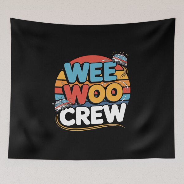 Item preview, Wee Woo Crew – Sirens Squad designed and sold by FrenchTouch77.