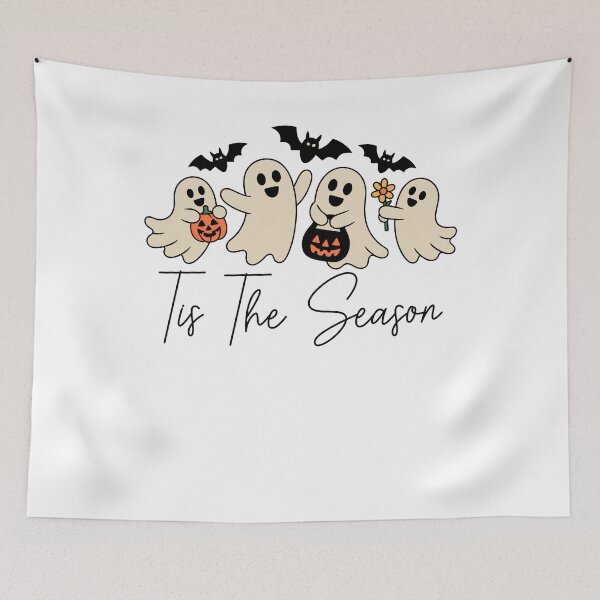 Item preview, Tis The Season Cute Ghosts Trick or Treating designed and sold by NickJenkins21.
