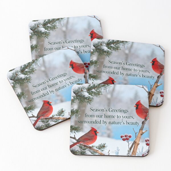 Item preview, Serene Winter Wonderland Season's Greetings designed and sold by Linnea-Arts.