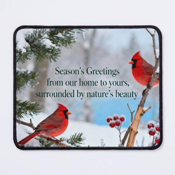 Item preview, Serene Winter Wonderland Season's Greetings designed and sold by Linnea-Arts.