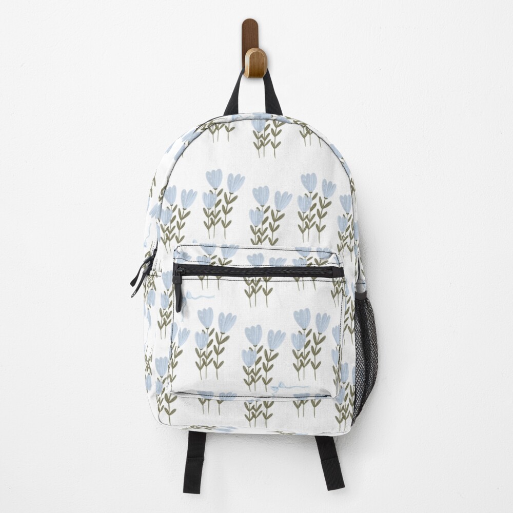 Winter print backpack