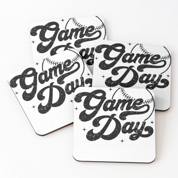 Item preview, Retro Game Day Baseball Distressed designed and sold by NickJenkins21.