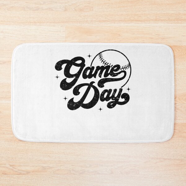 Item preview, Retro Game Day Baseball Distressed designed and sold by NickJenkins21.