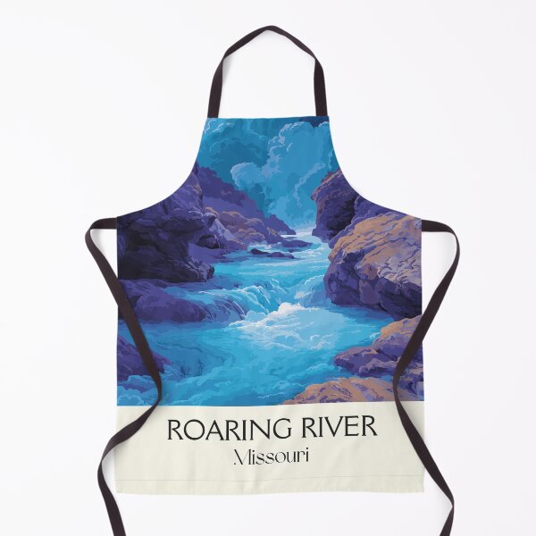 Item preview, Roaring River Missouri Vintage Poster | State Park Canyon Art Print | Ozark Scenery Decor designed and sold by TuncGK.