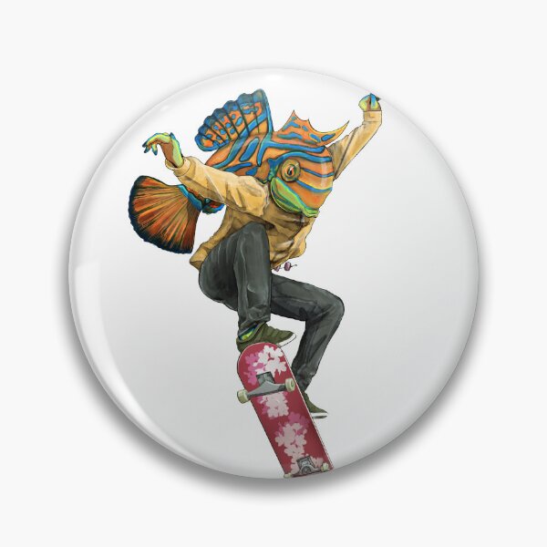 Item preview, Ghoti grabs air on his board designed and sold by Punkedsolar.