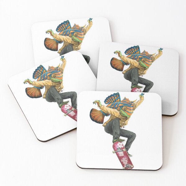 Item preview, Ghoti grabs air on his board designed and sold by Punkedsolar.