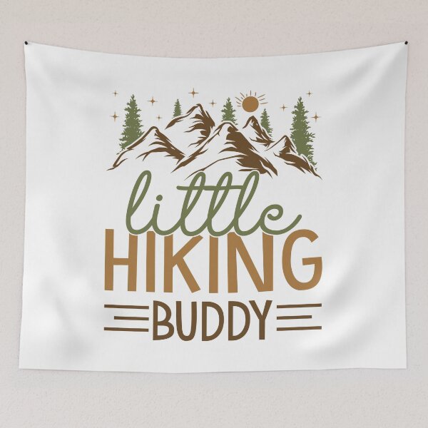 Item preview, Little Hiking Buddy Mountains and Trees designed and sold by NickJenkins21.