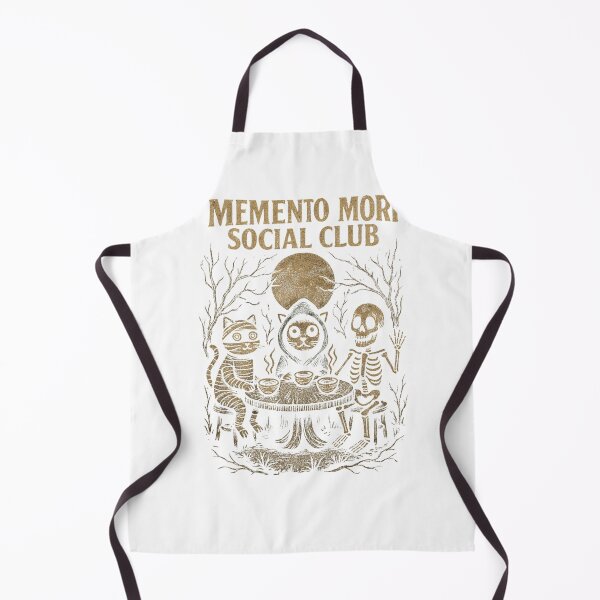 Item preview, Memento Social Club Spooky season meets social scene Classic T-Shirt designed and sold by inkfluenceart.
