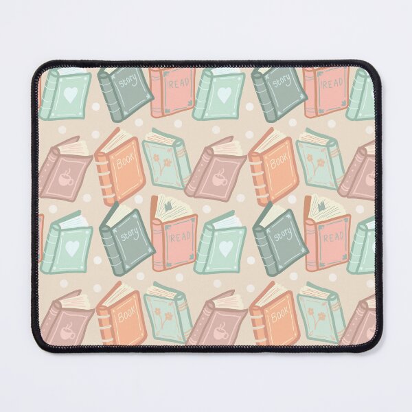 Item preview, Hand Drawn Pattern of Books for Book Lovers designed and sold by emmacrayon.