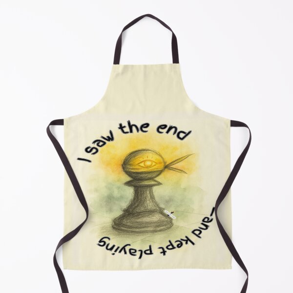 Item preview, I Saw the End and Kept Playing — Vision Pawn designed and sold by PawnShiftGoods.