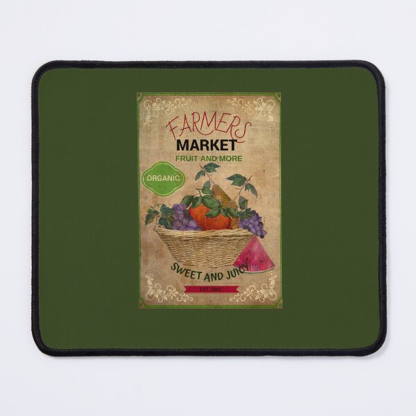 Item preview, Vintage Farmers Market t-shirt - Retro Farmers Market Fruit Design designed and sold by Folk and Flux.