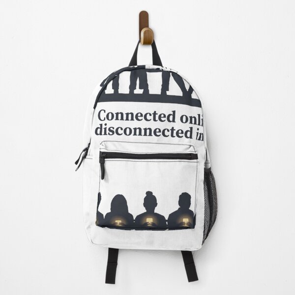 Item preview, Connected Online, Disconnected in Life – Minimalist Retro Design 3 designed and sold by ebietade69.